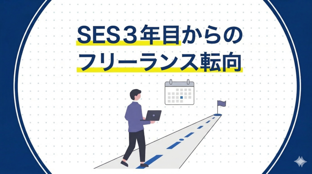 SES3年目でフリーランスへ転向する3ヶ月ロードマップ