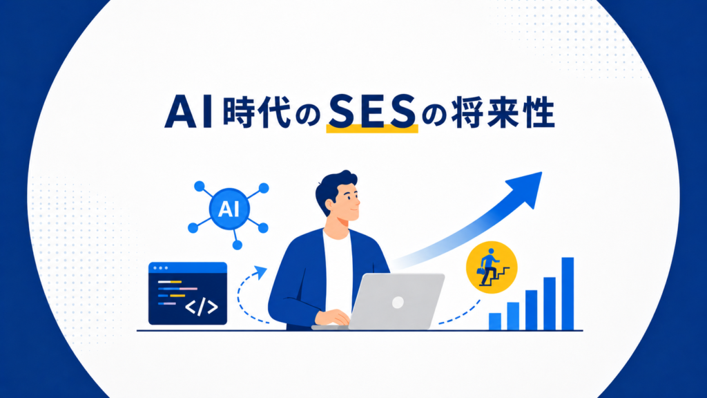 AI時代におけるSESの将来性とは？今後が不安なエンジニアのキャリア戦略